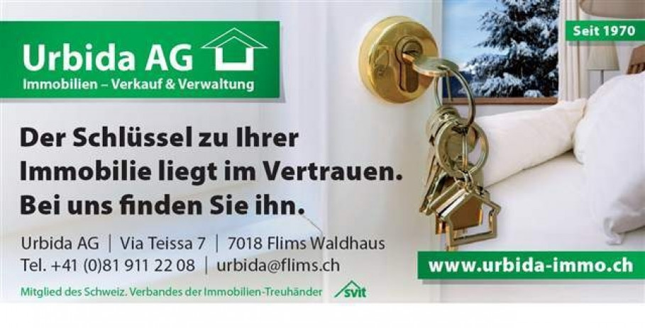 Urbida AG, 7018 Flims-Waldhaus, CH